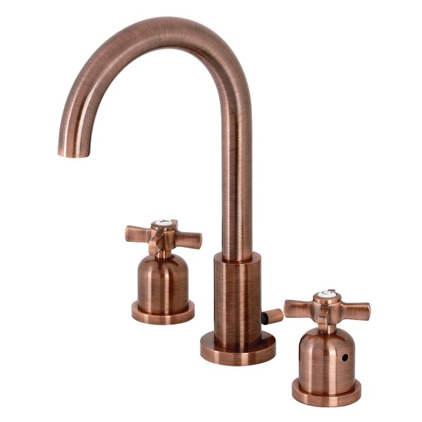 Fauceture FSC892ZXAC Millennium Widespread Bathroom Faucet, Antique Copper FSC892ZXAC - main